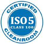 ISO 5 Class 100 certified cleanroom